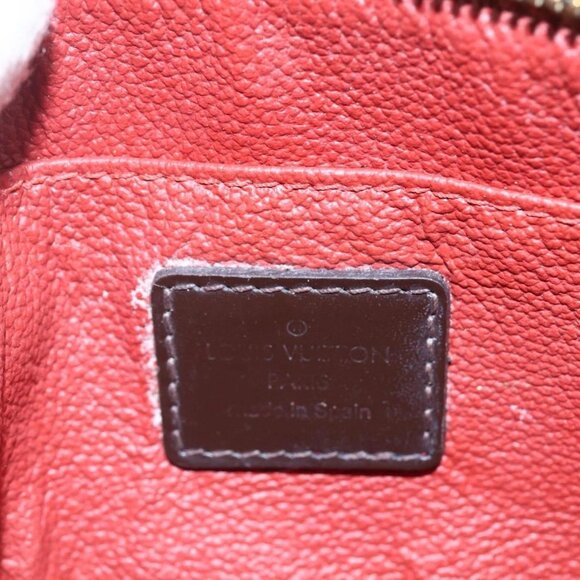 Authentic LOUIS VUITTON Damier Ebene Pochette Cosmetic PM Pouch bst276-121025 - Picture 16 of 16